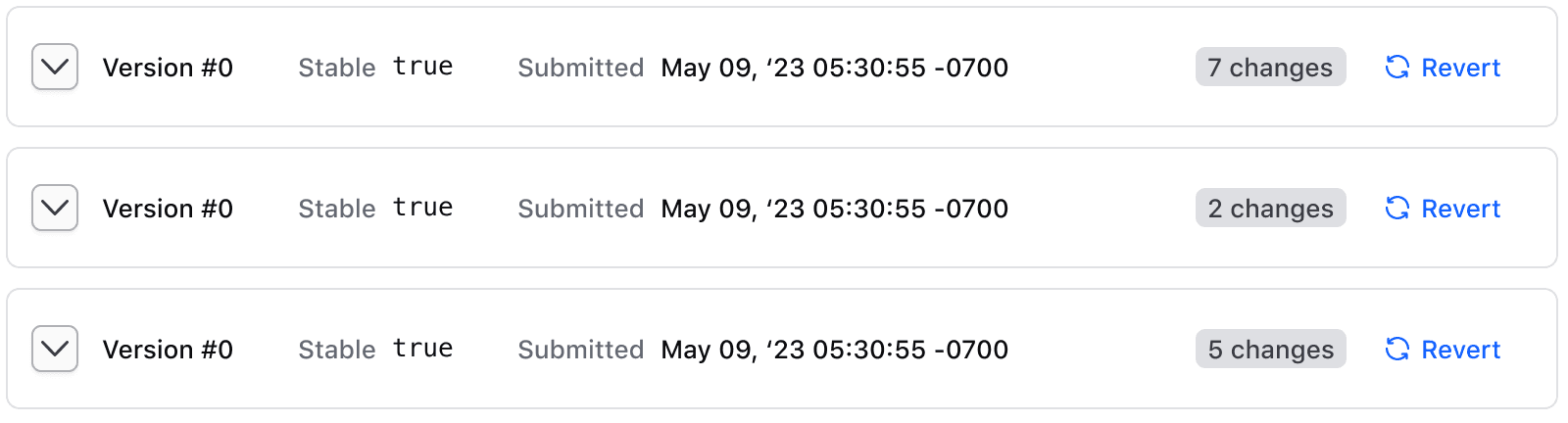 Example of toggle content